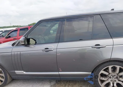 2016 Land Rover Range Rover 3.0L V6 Supercharged Hse z USA, uszkodzony, nr VIN SALGS2VF3GA273254